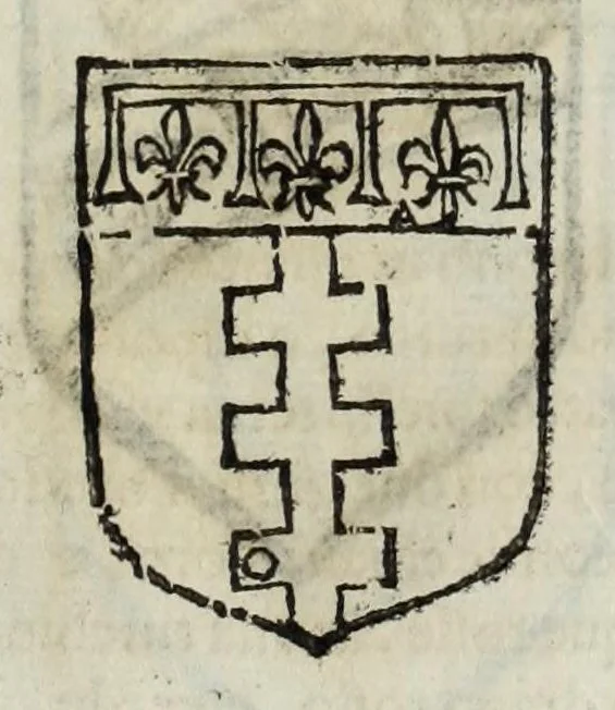 An illustration from Istoria genealogica delle famiglie nobili toscane et umbre, 1668, leaf 27