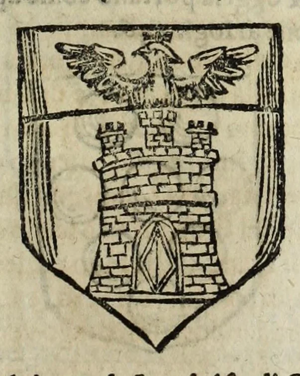 An illustration from Istoria genealogica delle famiglie nobili toscane et umbre, 1668, leaf 31