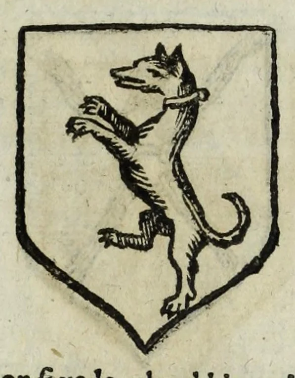An illustration from Istoria genealogica delle famiglie nobili toscane et umbre, 1668, leaf 35