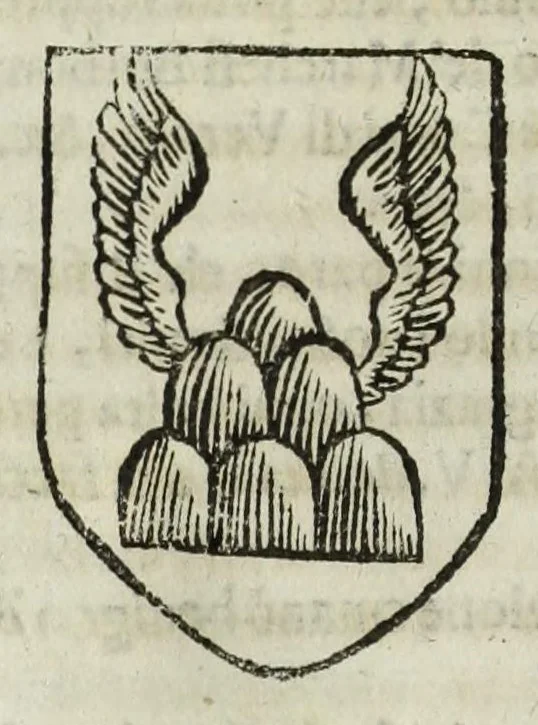 An illustration from Istoria genealogica delle famiglie nobili toscane et umbre, 1668, leaf 428