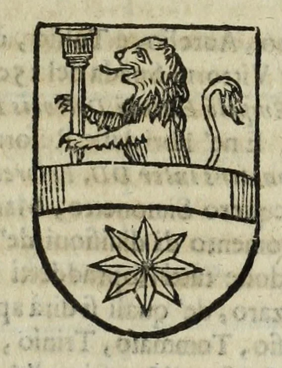 An illustration from Istoria genealogica delle famiglie nobili toscane et umbre, 1668, leaf 457