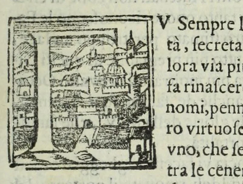 An illustration from Istoria genealogica delle famiglie nobili toscane et umbre, 1668, leaf 489