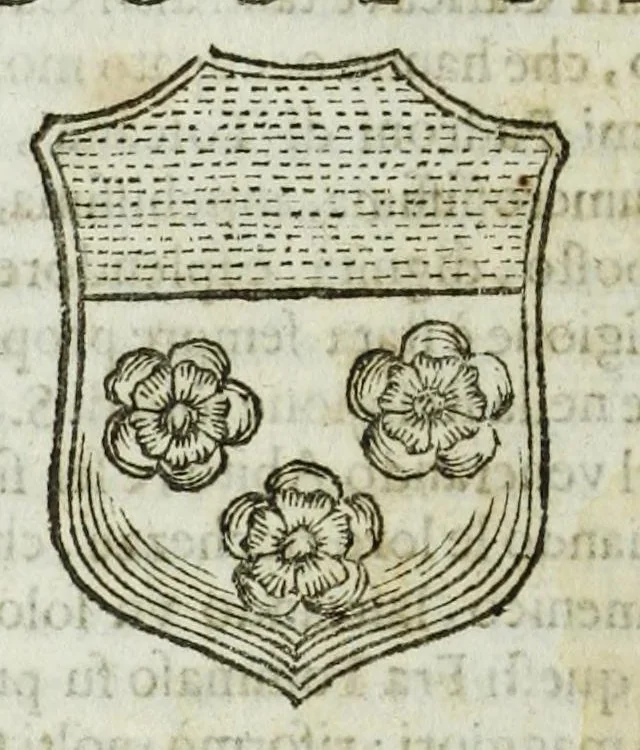 An illustration from Istoria genealogica delle famiglie nobili toscane et umbre, 1668, leaf 800
