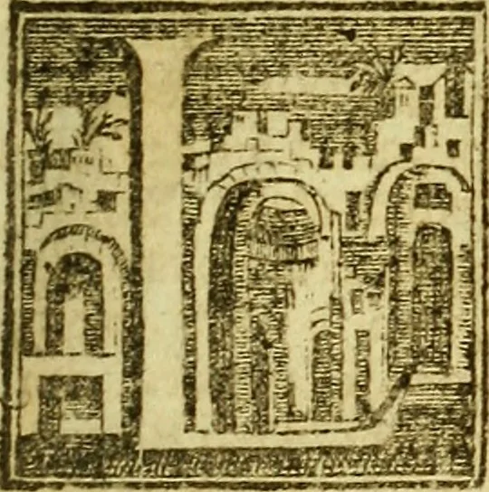 An illustration from Istorica descrittione de' tre regni Congo, Matamba, et Angola : situati nell'Etiopia inferiore occidentale e delle missioni apostoliche esercitateui da religiosi Capuccini, 1690, leaf 24