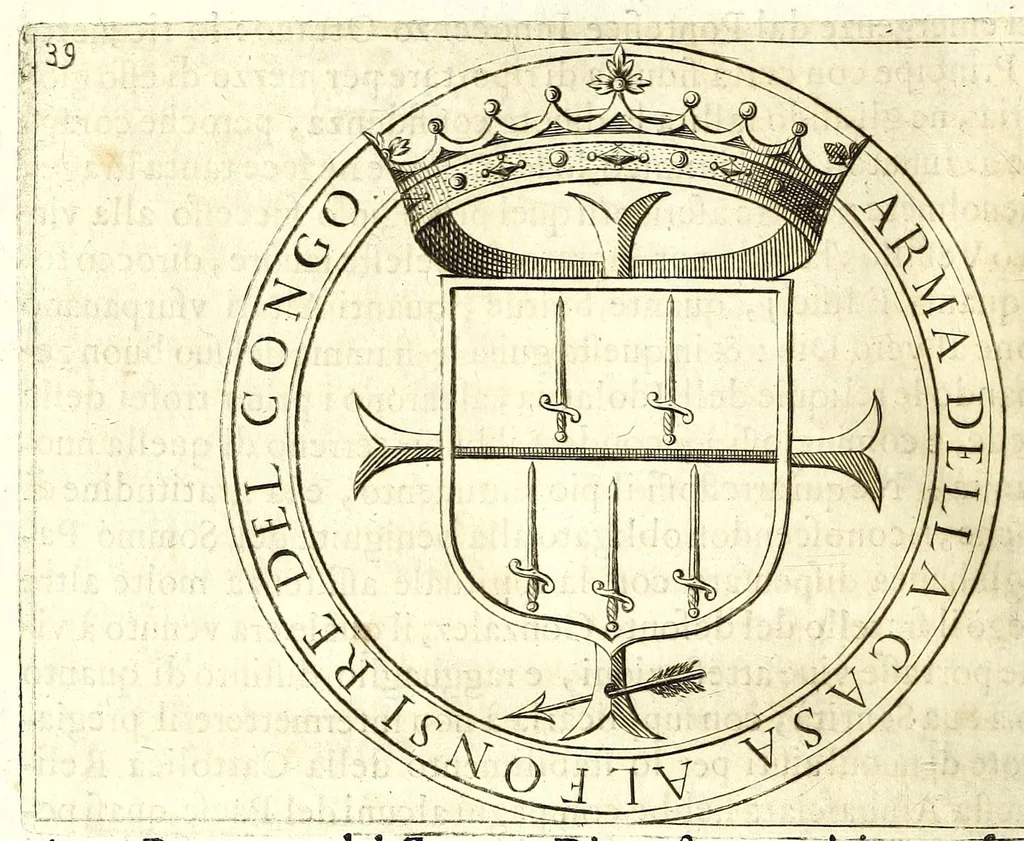 An illustration from Istorica descrizione de' tre' regni Congo, Matamba et Angola : situati nell'Etiopia inferiore occidentale e delle missioni apostoliche esercitateui da religiosi Capuccini, 1687, leaf 314
