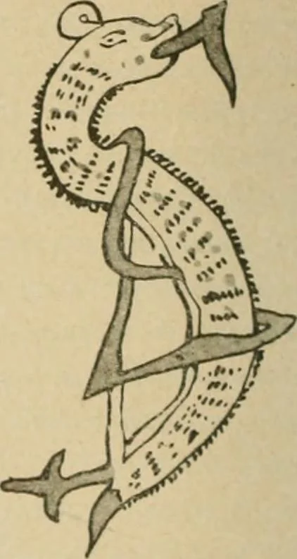 An illustration from Istoricheske ocherki po russkomu ornamentu v rukopisiakh, 1917, leaf 117