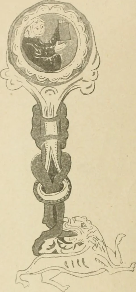 An illustration from Istoricheske ocherki po russkomu ornamentu v rukopisiakh, 1917, leaf 137