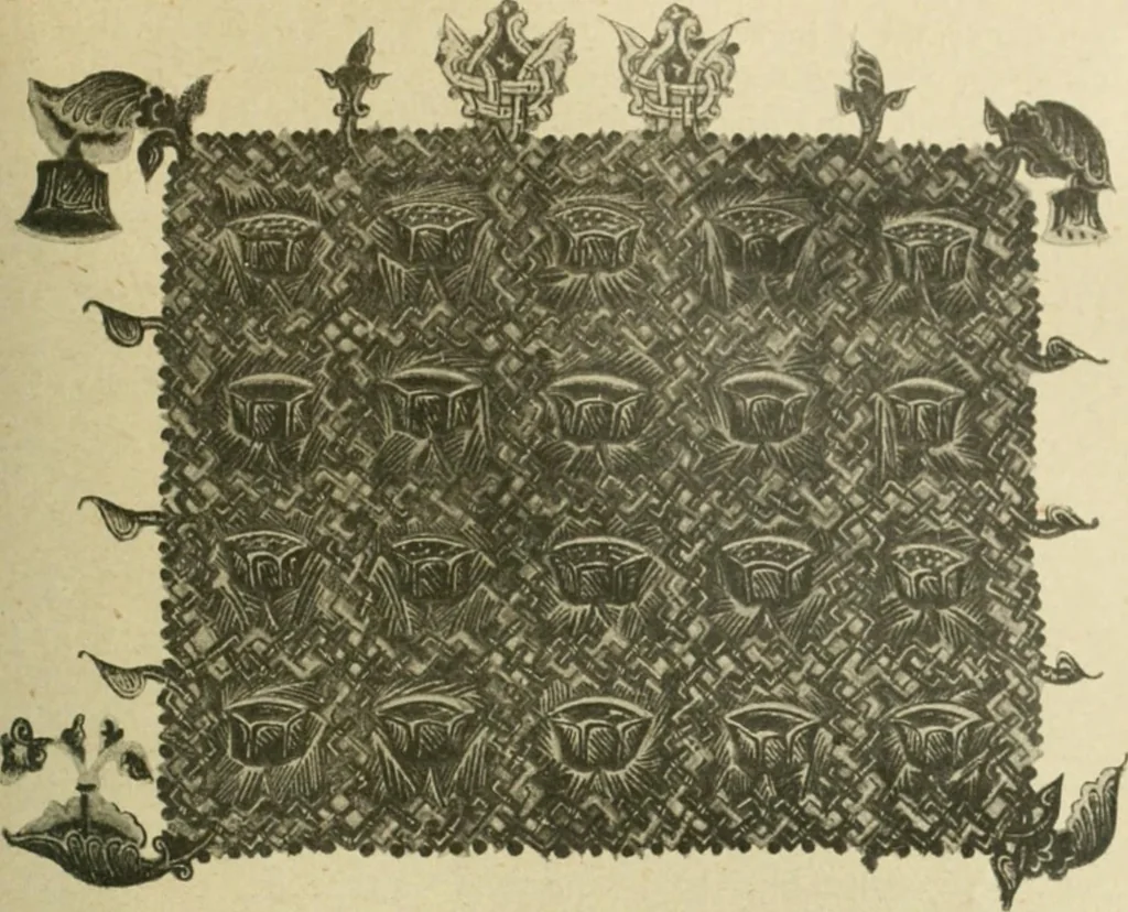 An illustration from Istoricheske ocherki po russkomu ornamentu v rukopisiakh, 1917, leaf 212
