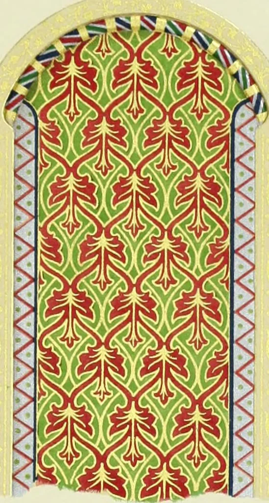 An illustration from Istoriia knigi Vizantiiskiia emali A.B. Zvenigorodskago, 1898, leaf 298