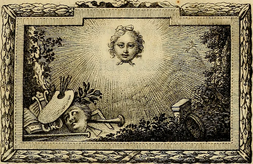 An illustration from Istruzione intorno alle opere de' pittori nazionali ed esteri esposte in pubblico nella città di Milano : con qualche notizia degli scultori, ed architetti, 1777, leaf 10