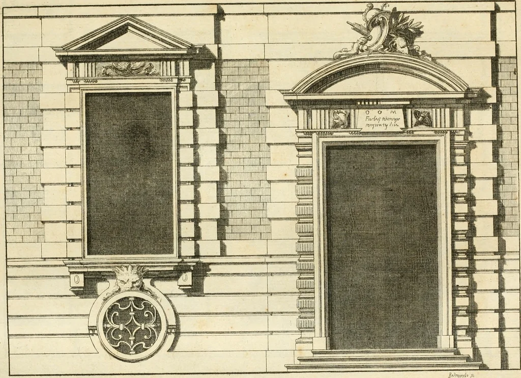 An illustration from Istruzioni elementari per indirizzo de' giovani allo studio dell' architettura civile : divise in libri tre', e dedicate alla maestà infinita di Dio Ottimo Massimo, 1760, leaf 146