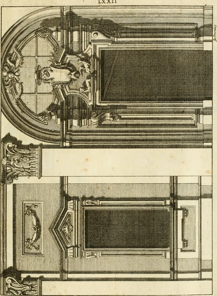 An illustration from Istruzioni elementari per indirizzo de' giovani allo studio dell' architettura civile : divise in libri tre', e dedicate alla maestà infinita di Dio Ottimo Massimo, 1760, leaf 150