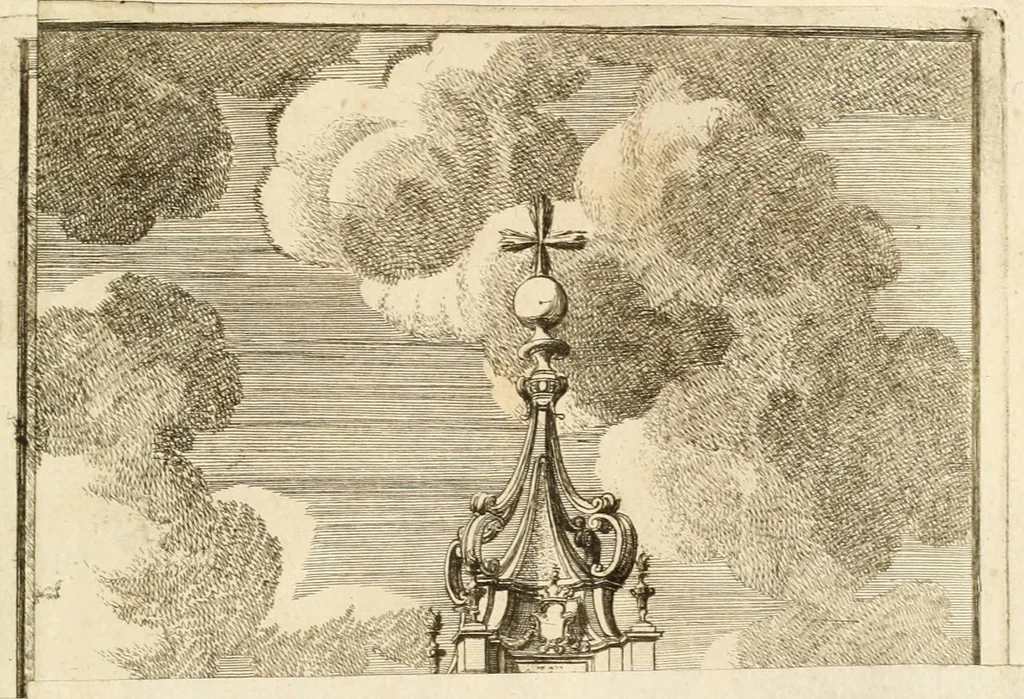 An illustration from Istruzioni elementari per indirizzo de' giovani allo studio dell' architettura civile : divise in libri tre', e dedicate alla maestà infinita di Dio Ottimo Massimo, 1760, leaf 156