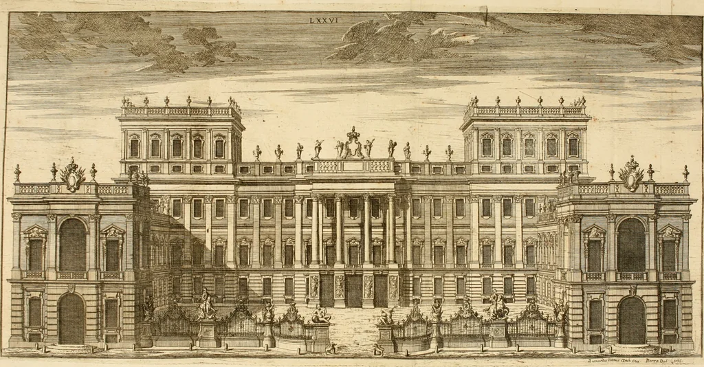 An illustration from Istruzioni elementari per indirizzo de' giovani allo studio dell' architettura civile : divise in libri tre', e dedicate alla maestà infinita di Dio Ottimo Massimo, 1760, leaf 159