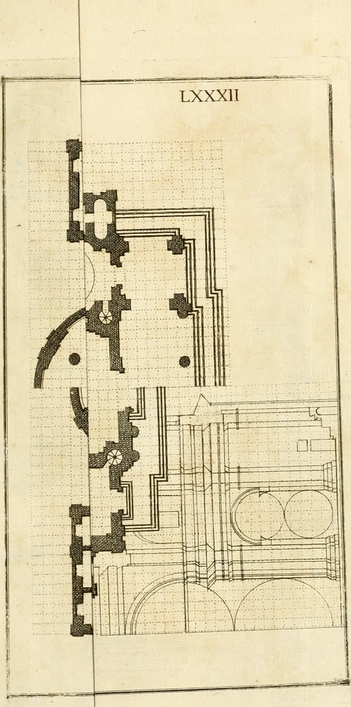 An illustration from Istruzioni elementari per indirizzo de' giovani allo studio dell' architettura civile : divise in libri tre', e dedicate alla maestà infinita di Dio Ottimo Massimo, 1760, leaf 170
