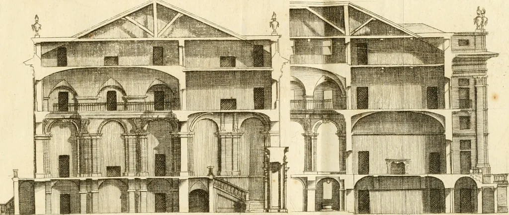 An illustration from Istruzioni elementari per indirizzo de' giovani allo studio dell' architettura civile : divise in libri tre', e dedicate alla maestà infinita di Dio Ottimo Massimo, 1760, leaf 178