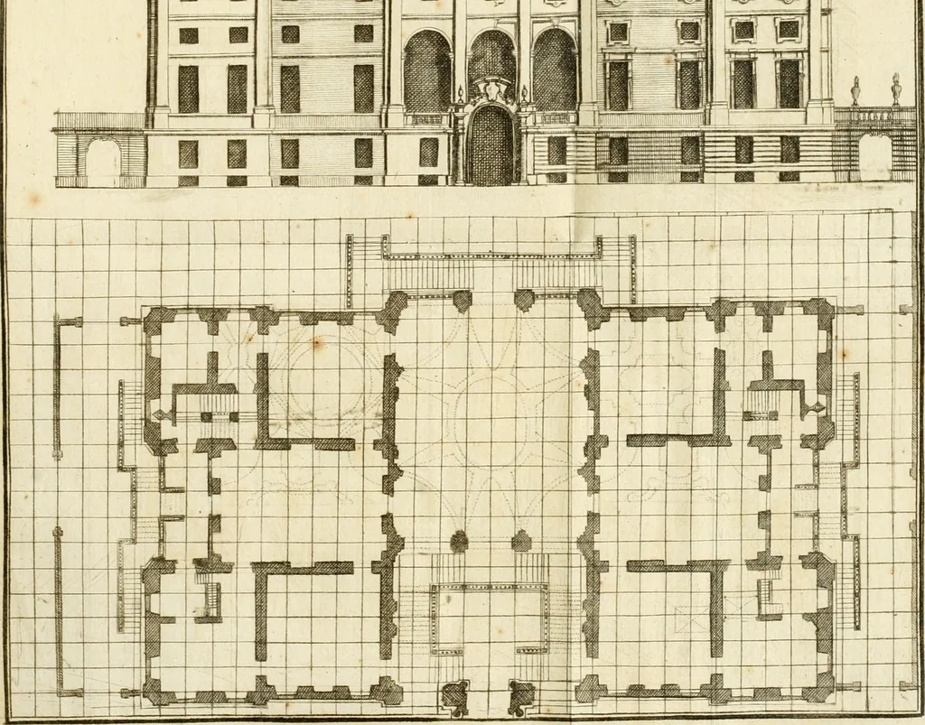 An illustration from Istruzioni elementari per indirizzo de' giovani allo studio dell' architettura civile : divise in libri tre', e dedicate alla maestà infinita di Dio Ottimo Massimo, 1760, leaf 178