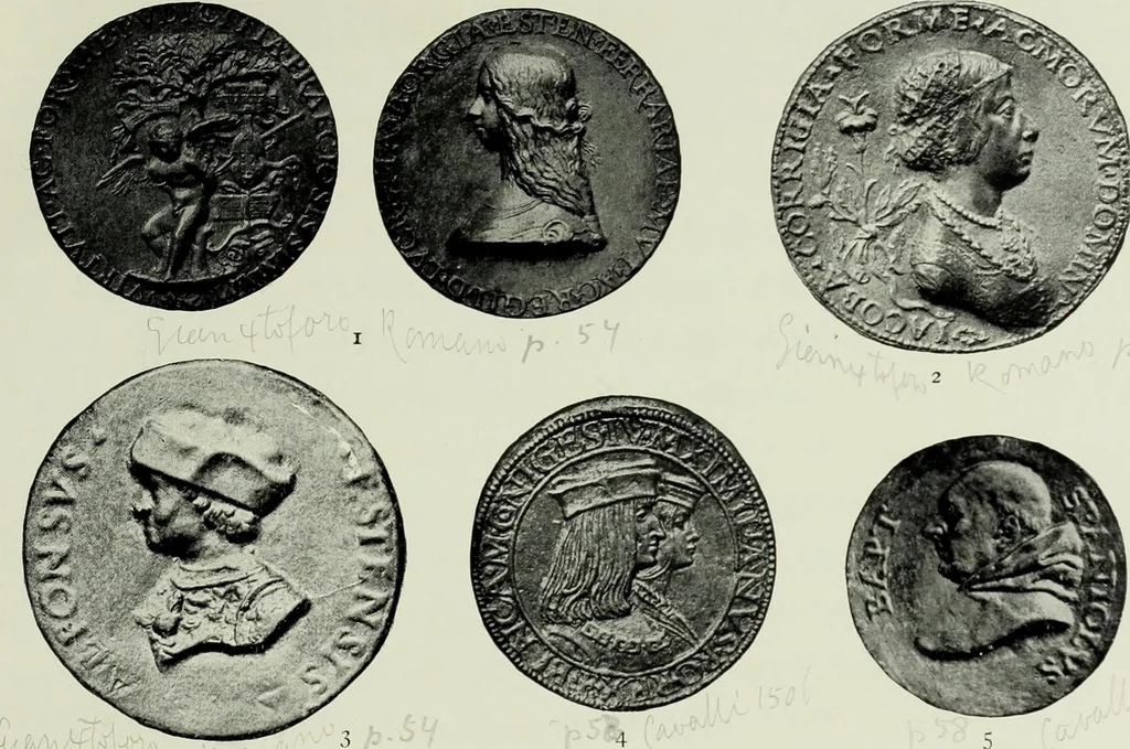 An illustration from Italian medals, 1904, leaf 100
