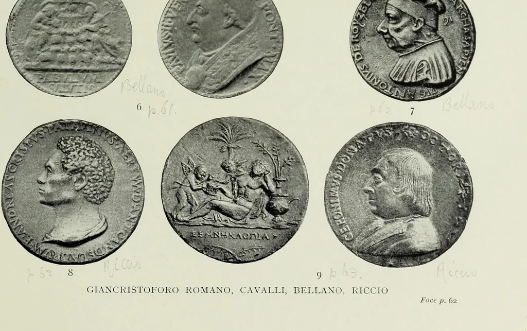 An illustration from Italian medals, 1904, leaf 100