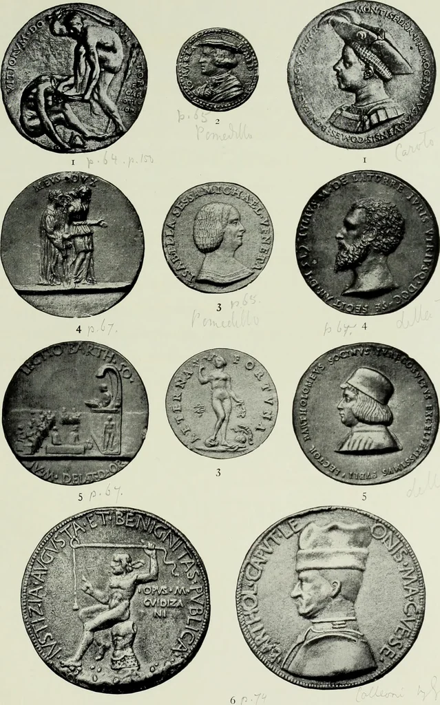 An illustration from Italian medals, 1904, leaf 108