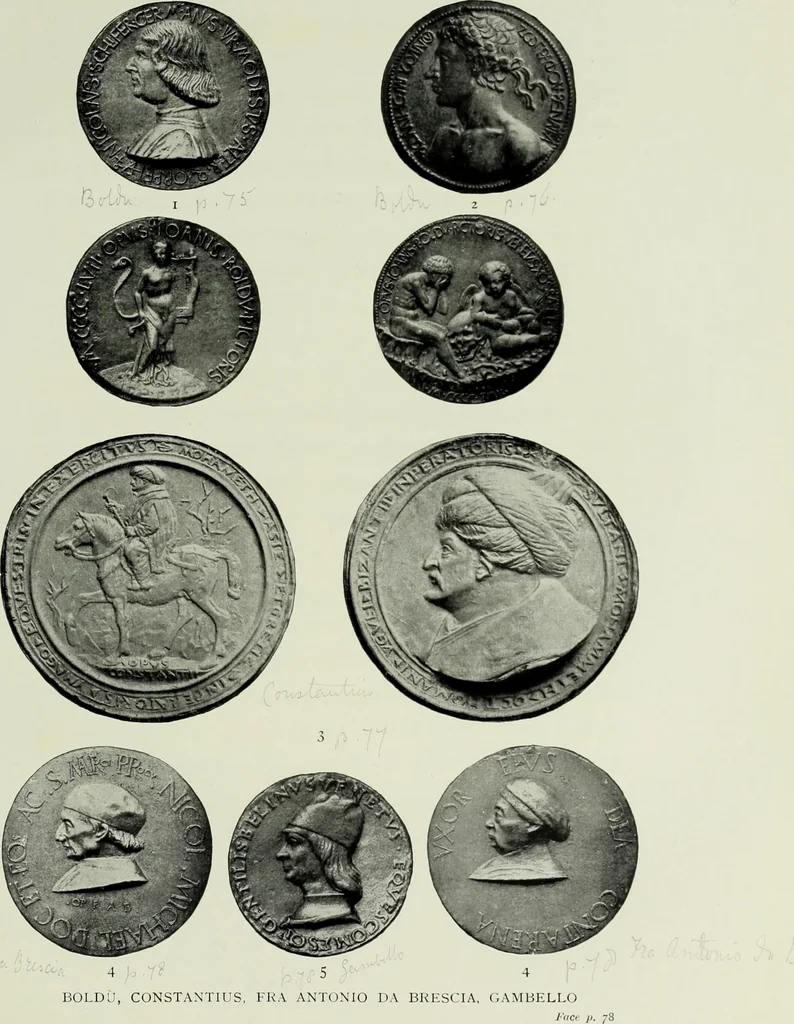 An illustration from Italian medals, 1904, leaf 120