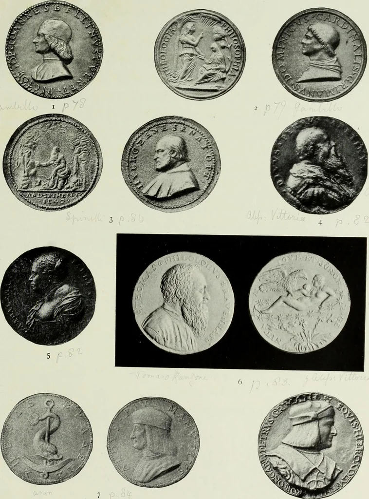 An illustration from Italian medals, 1904, leaf 128