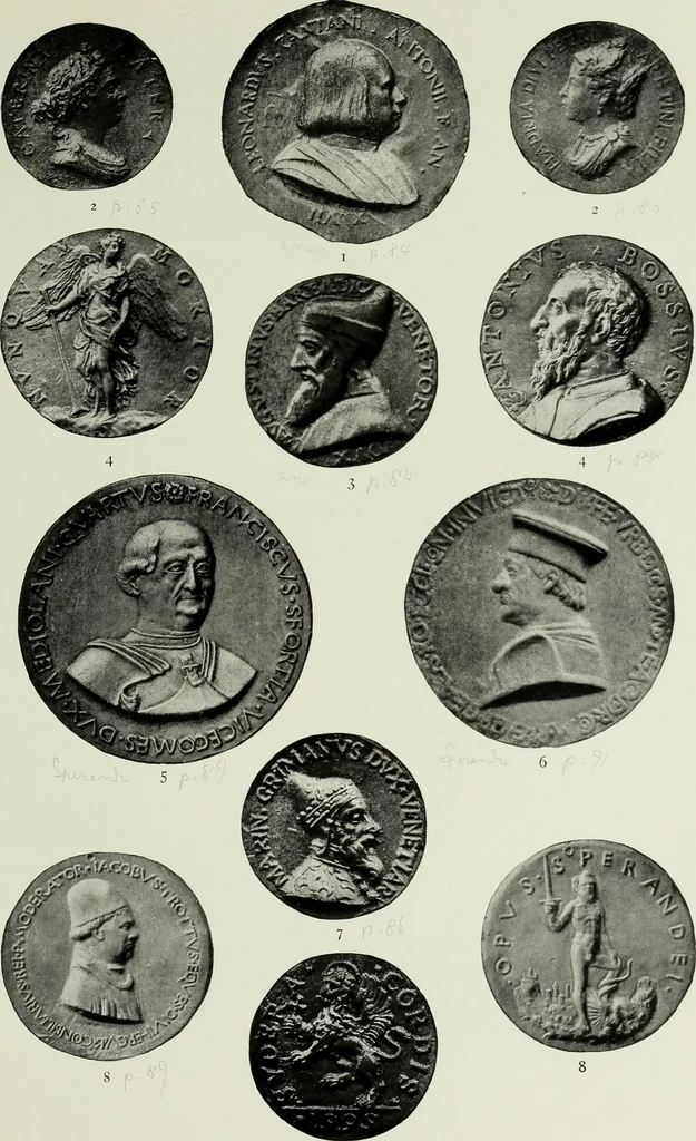 An illustration from Italian medals, 1904, leaf 134