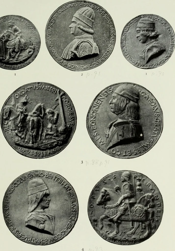 An illustration from Italian medals, 1904, leaf 138