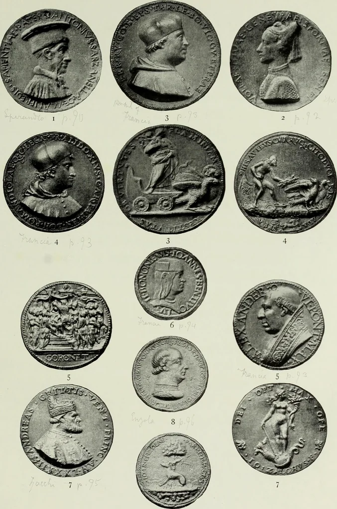 An illustration from Italian medals, 1904, leaf 146