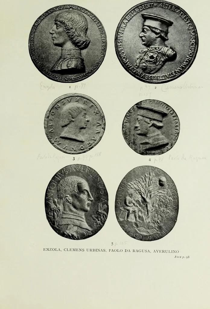 An illustration from Italian medals, 1904, leaf 150