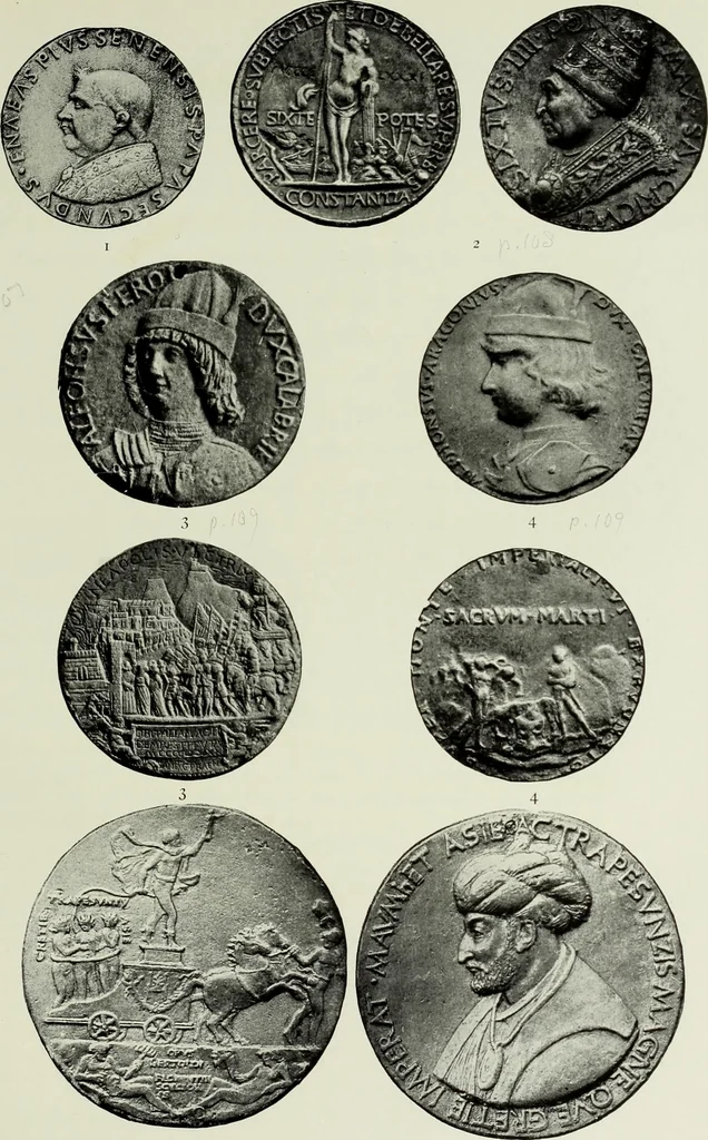 An illustration from Italian medals, 1904, leaf 164