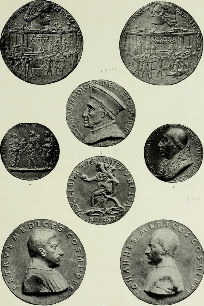 An illustration from Italian medals, 1904, leaf 172