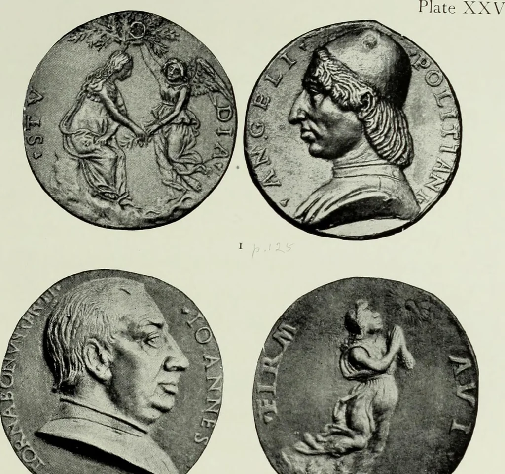 An illustration from Italian medals, 1904, leaf 188