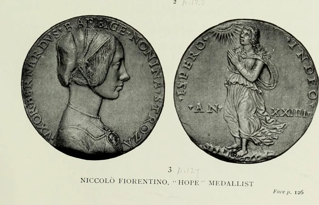 An illustration from Italian medals, 1904, leaf 188