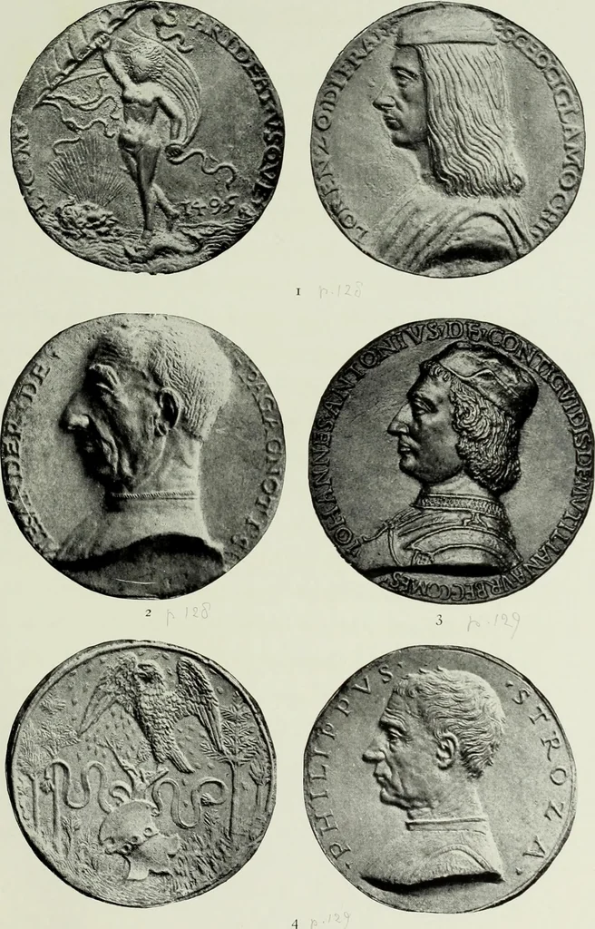 An illustration from Italian medals, 1904, leaf 192