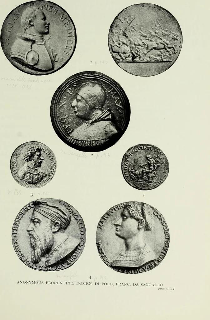 An illustration from Italian medals, 1904, leaf 212
