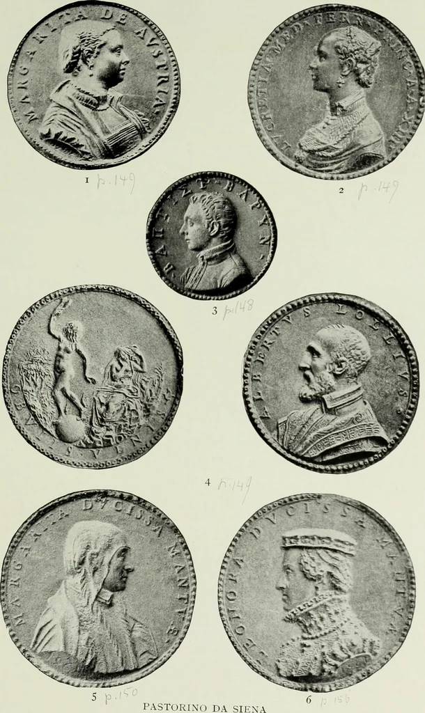 An illustration from Italian medals, 1904, leaf 224