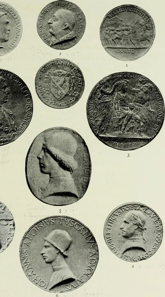 An illustration from Italian medals, 1904, leaf 236