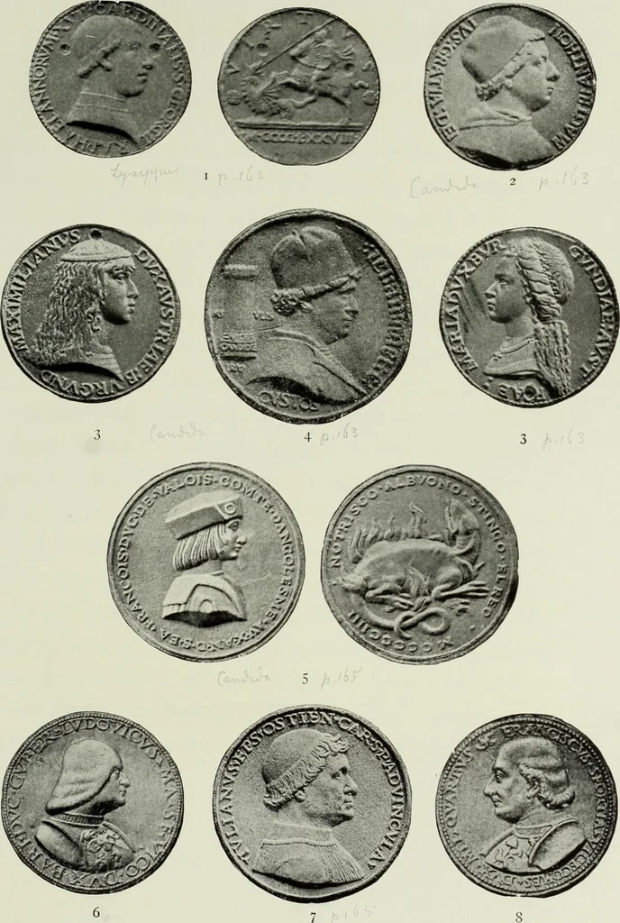 An illustration from Italian medals, 1904, leaf 246