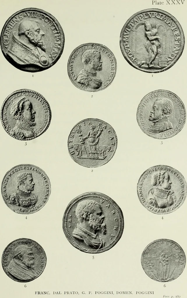 An illustration from Italian medals, 1904, leaf 262