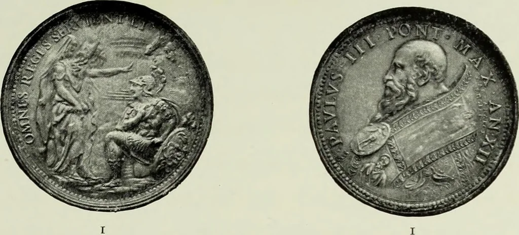 An illustration from Italian medals, 1904, leaf 278