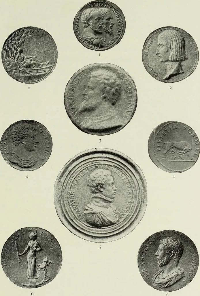 An illustration from Italian medals, 1904, leaf 288