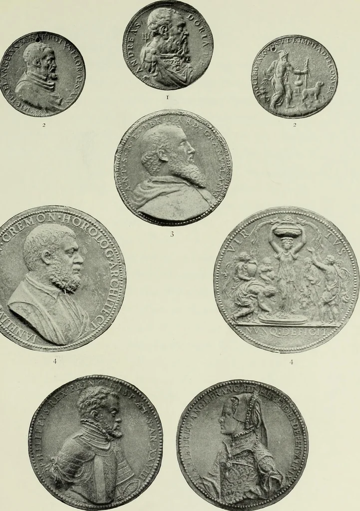 An illustration from Italian medals, 1904, leaf 296