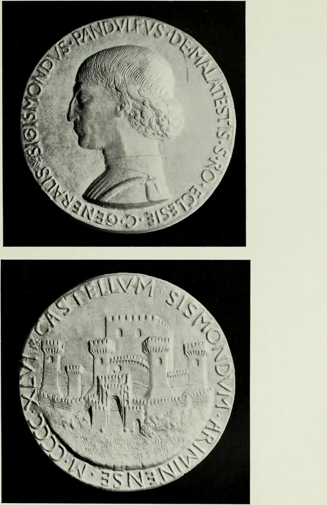 An illustration from Italian medals, 1904, leaf 72