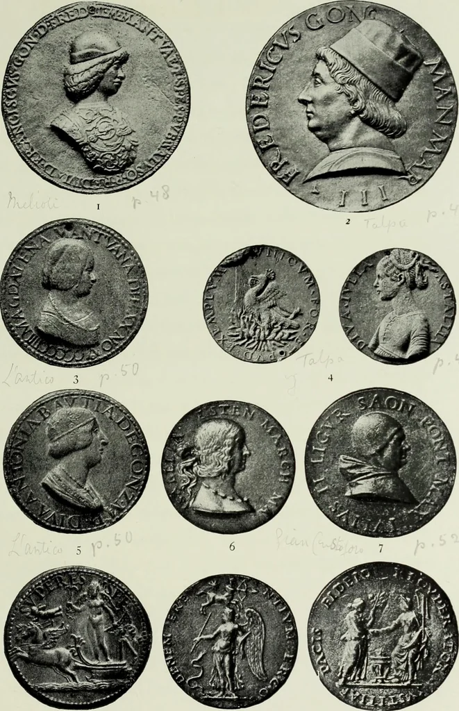 An illustration from Italian medals, 1904, leaf 88