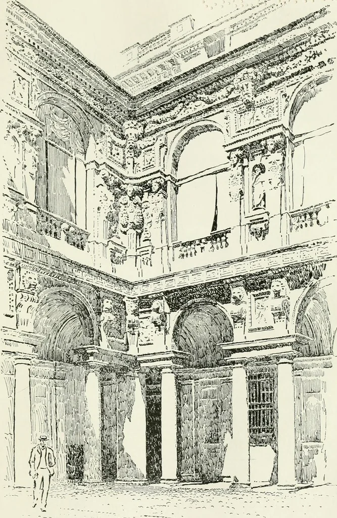 An illustration from Italian backgrounds, 1907, leaf 190