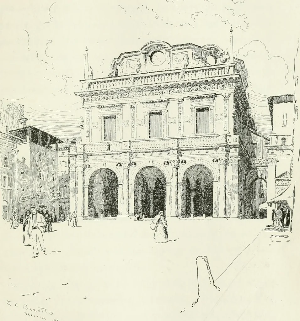 An illustration from Italian backgrounds, 1907, leaf 46