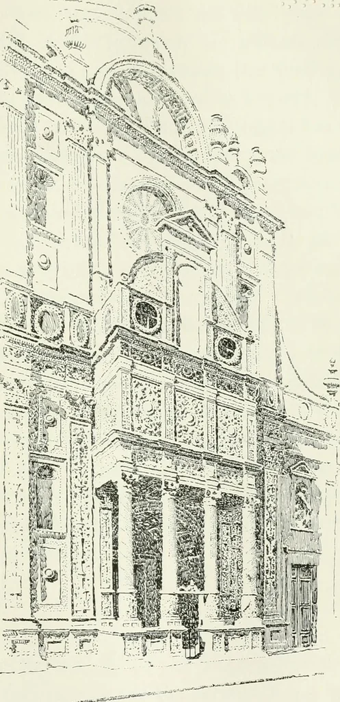 An illustration from Italian backgrounds, 1907, leaf 56