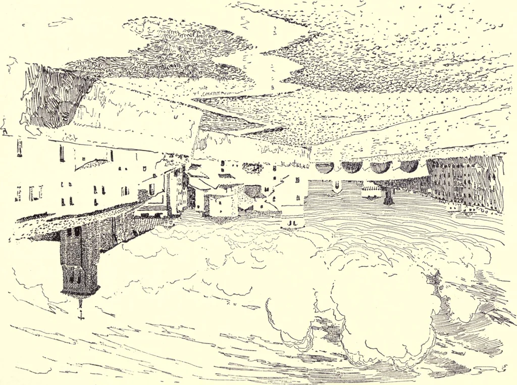 An illustration from Italian backgrounds, 1905, leaf 192