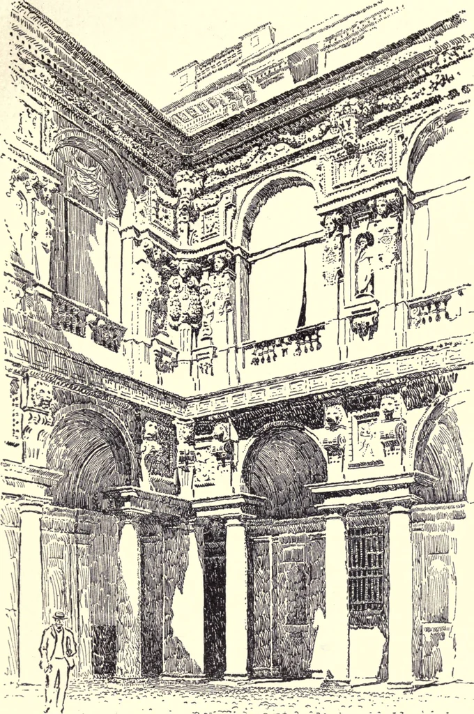 An illustration from Italian backgrounds, 1905, leaf 212